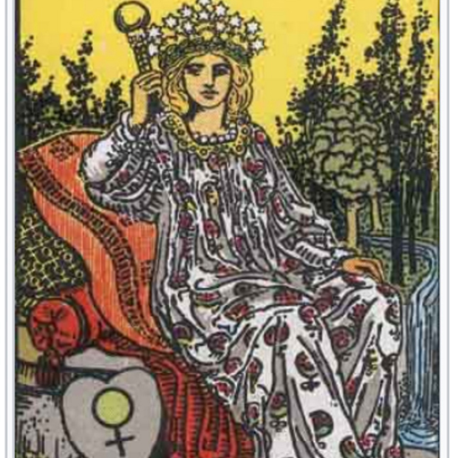 The empress tarot card